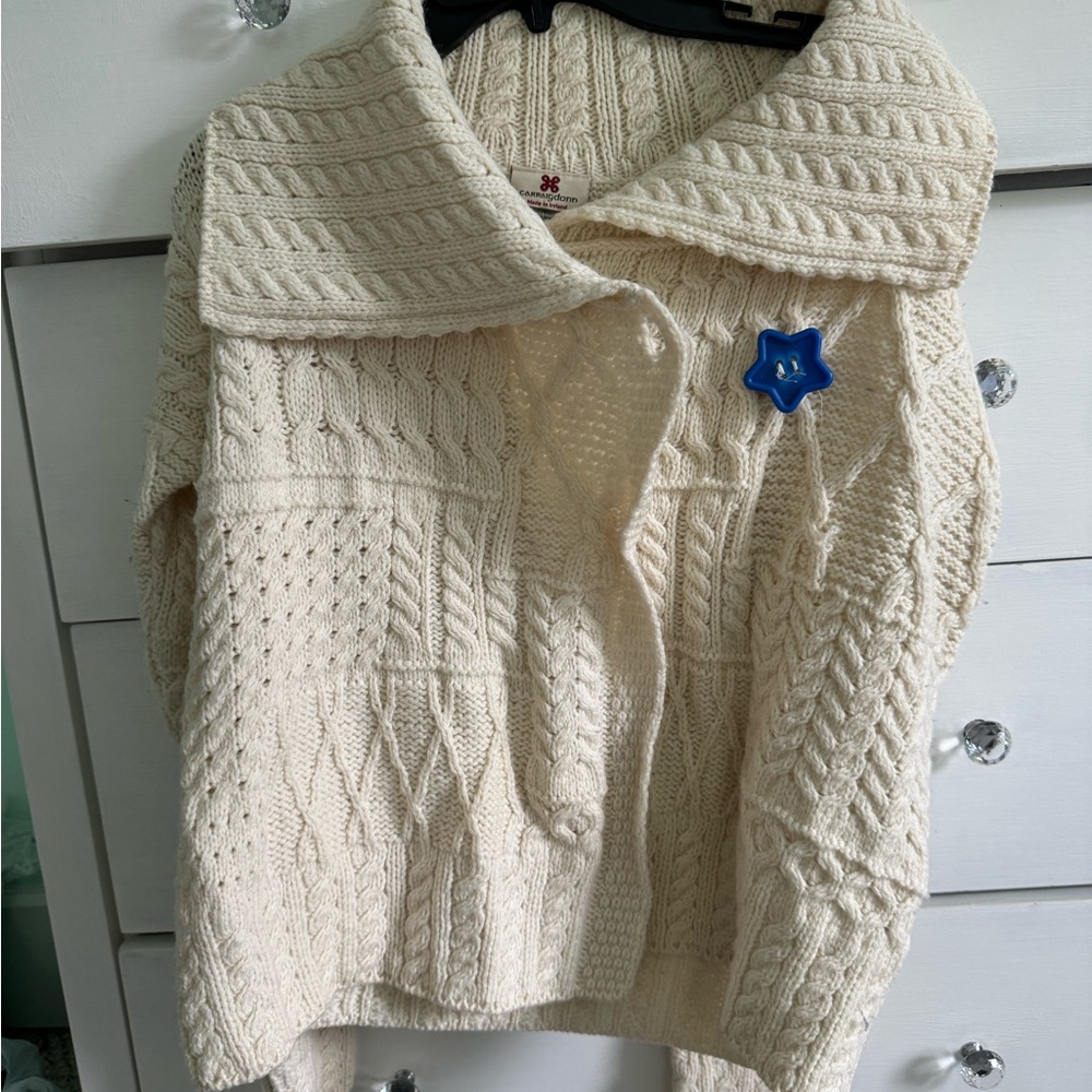 Carraig Donn merino wool sweater - made in Ireland